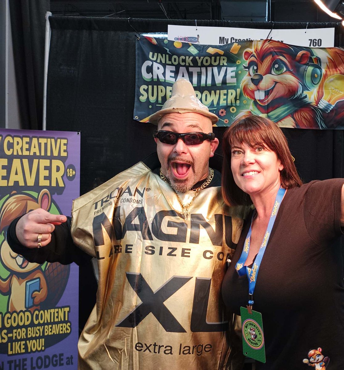 <a href="/VinnyTheGuido/">Vinny The Guido</a> great meeting you and Sunny <a href="/EXXXOTICA/">EXXXOTICA Expo</a> in NJ.  So many stories and belly laughs.