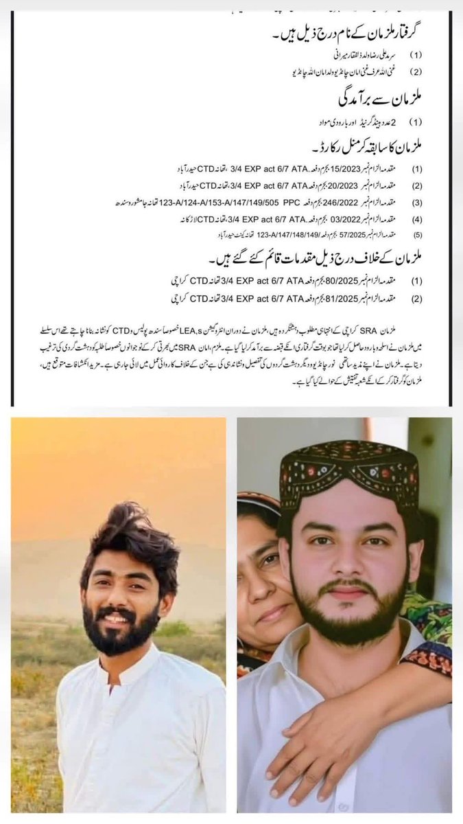 Abducted two student activists booked in 2 terrorism cases 4 days after their arrests, widespread protests here held against their abduction, Hyderabad SSP Adeel Malik had assured parents they will be released, totally fraudulent story by agencies &amp; police. 
We condemn the bogus