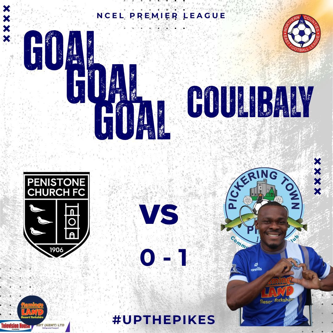 Goooal (19') Coulibaly ⚽️

#UpThePikes 🐟