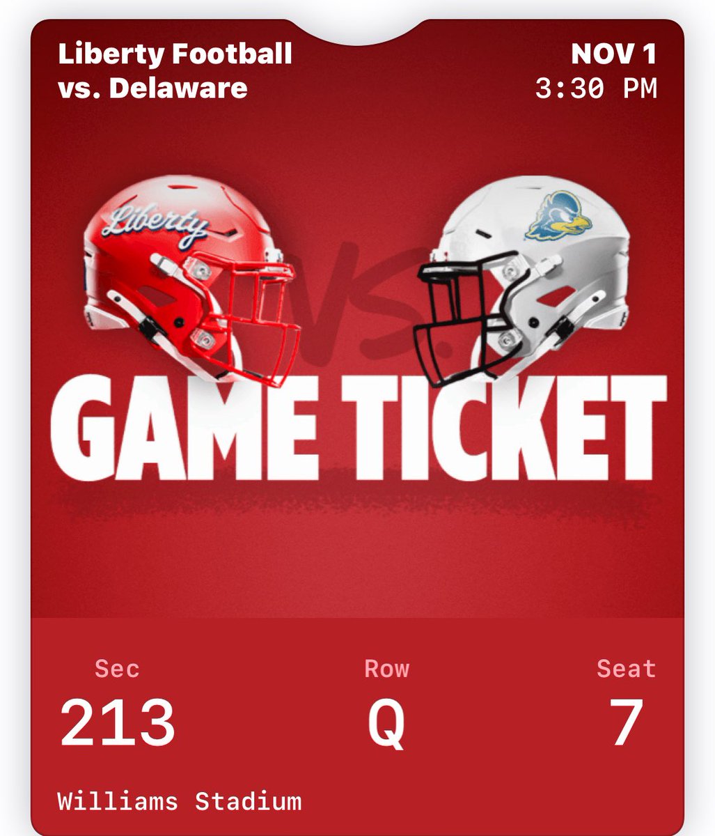 I will be <a href="/LibertyFootball/">Liberty Football</a> today. Thank you <a href="/Coach_D13/">Devon Doyle</a> <a href="/LUFBRecruiting/">Liberty Football Recruiting</a> for the invite
<a href="/b_benson17/">Coach Benson</a> <a href="/_InBigTime/">Coach Smith</a>