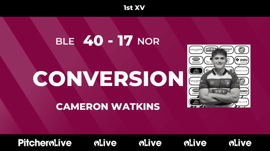71': Cameron Watkins kicks a conversion for Bletchley 🙌
#BLENOR #Pitchero
bletchleyrugby.com/teams/105144/m…