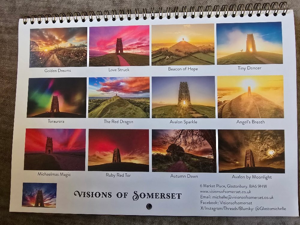 My Glastonbury 2026 calendars are available here. Just £12.99 including postage within the UK. Other Countries, shipping is added in the basket. All images are taken by me in the previous year. I do sell out in December usually so get them while you can. Shares are much