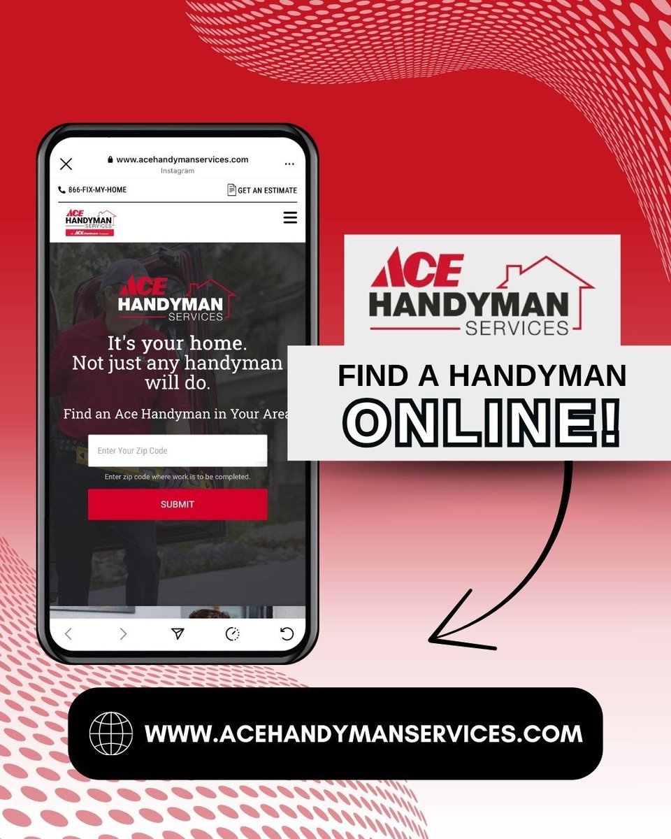 ✨ Find your handyman online! ✨

Life is too busy and your home is too valuable to handle everything on your own. That’s where our Multi-Skilled Craftsmen come in—ready to save you time and take the stress off your plate. 🛠️

✅ Reliable
✅... acehandymanservices.com