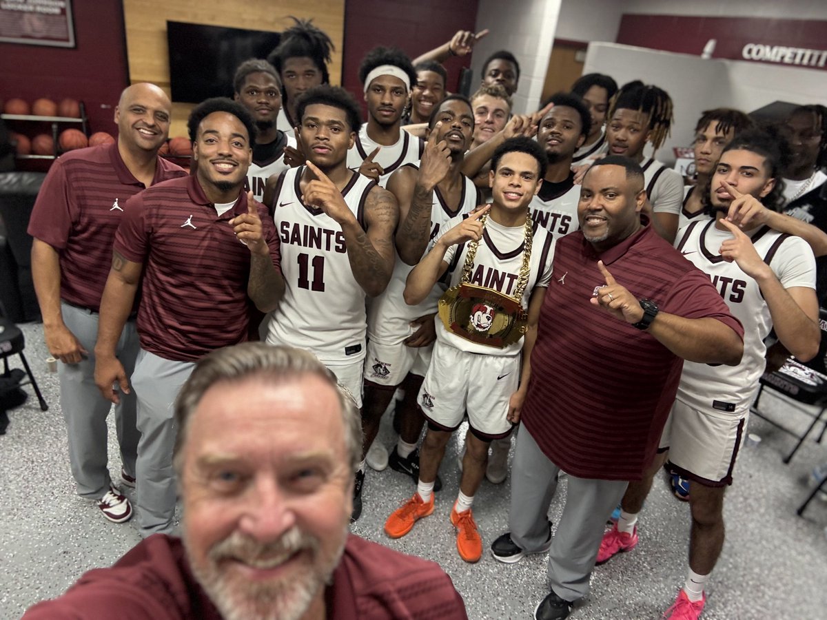 The SAINTS win their home opener over Dyersburg State last night 74-65. Derek Shepard led the SAINTS in scoring w/ 19pts 7rds &amp; 6ast. Followed by James Deloach 14pts, Alan King Jr. 13pts. , Izzy Welton 11pts.  The SAINTS play SEMO Prep today at 3pm. #WeAreShawnee #GoSaints