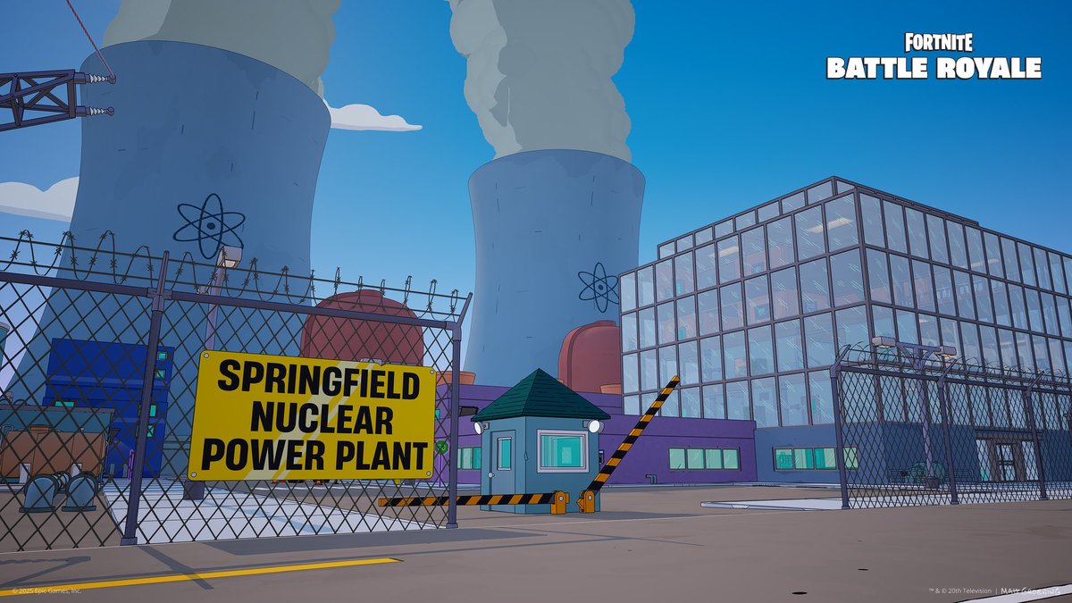 _deFortnite's tweet photo. ¡Bienvenidos a Springfield! #Fortnite https://t.co/2cY7lcKbaM