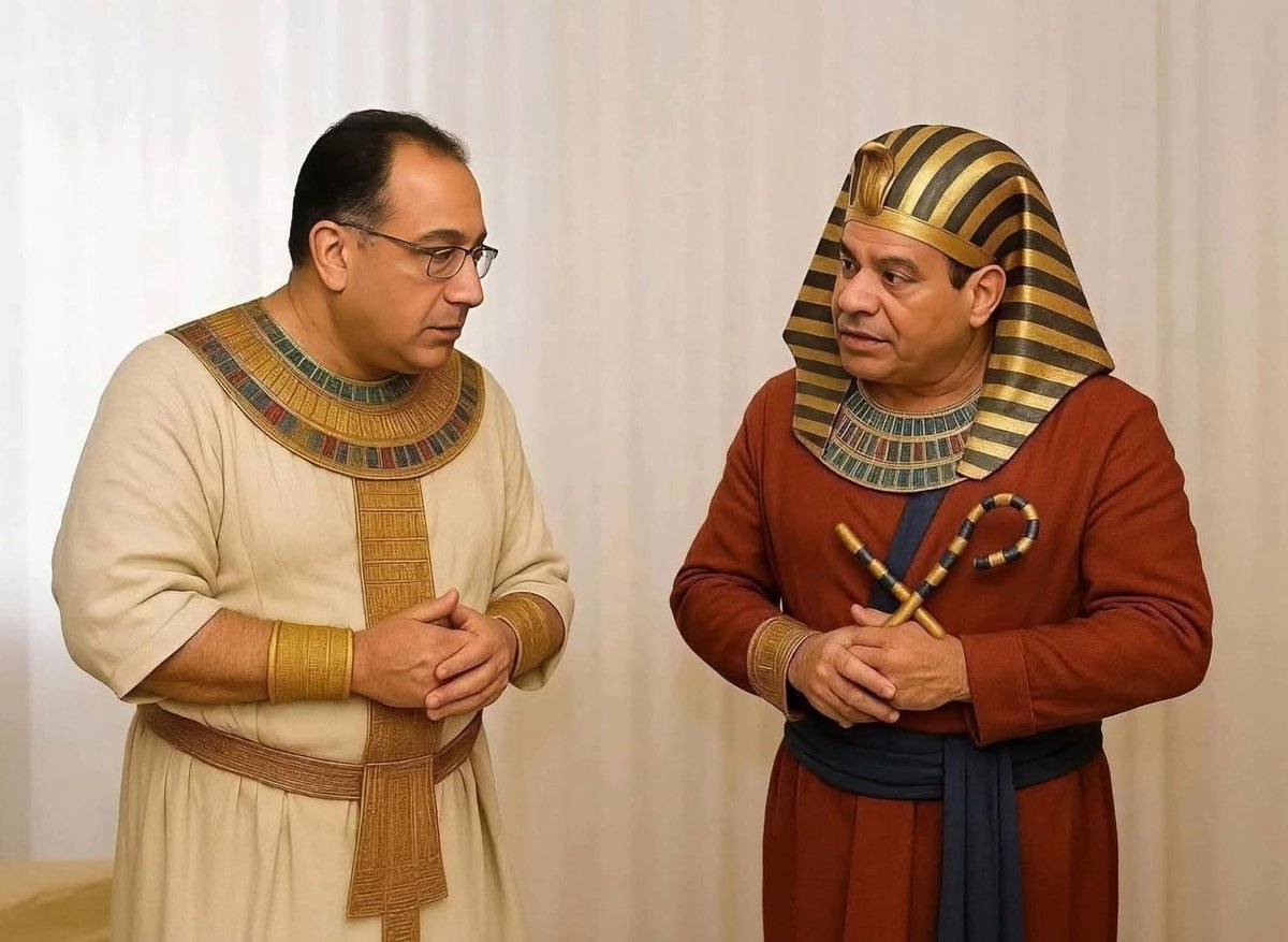 يخلص الأفتتاح والناس تمشي ..
وكل ال عمل صوره بالزي الفرعوني يدفع 500 جنيه  😅😂