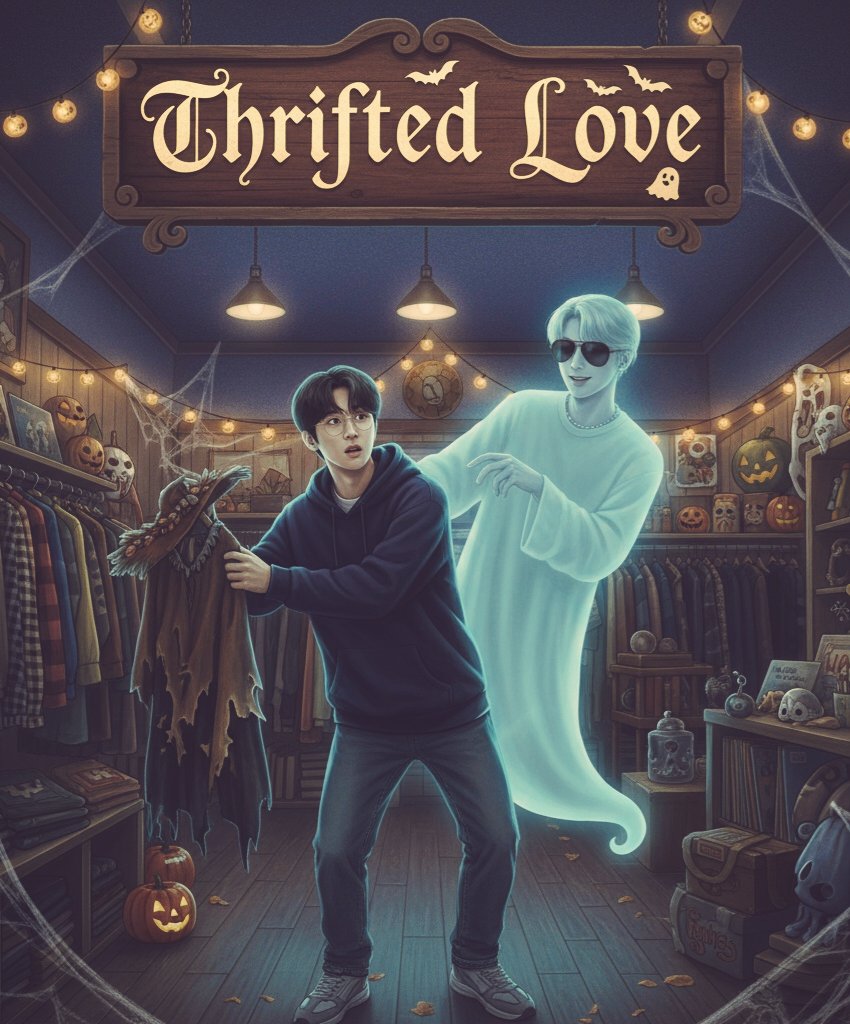 Thrifted Love
➵ #wonhui au, a halloween special 

All Inigo (ww) wanted was a costume for his company’s Halloween party. What he didn’t expect was to bring home a haunted outfit—and a persistent, naughty ghost who’s about to make his Halloween a whole lot more complicated.
