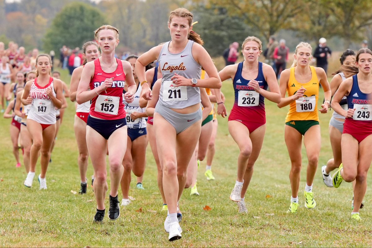 FOUR #A10WXC titles in FOUR years for the <a href="/LoyolaRamblers/">Loyola Ramblers</a> 🏆👑
