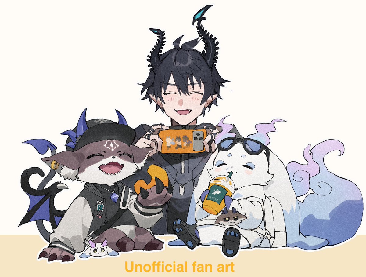 コラボおめでとうございます！

#RenZottoArt 
#でびるさまにささげるえ
#るんるんびじちかん