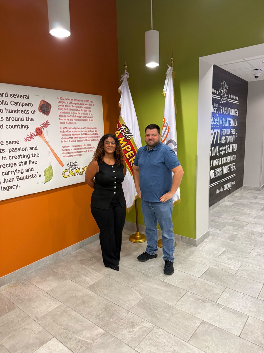 When client visits = best kind of day 😎 💼 

Samantha &amp; Nolan stopped by Pollo Campero USA last week to catch up with our amazing partners. Nothing beats seeing our partners and solutions in action! 🍗💛

#RestaurantSuccess #HappyOperations
