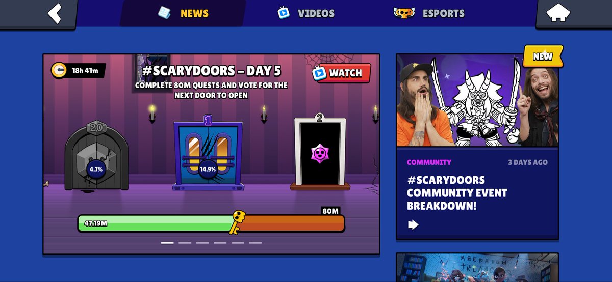 lalislice's tweet photo. #BrawlStars  #ScaryDoors https://t.co/vyUIJ40b4W