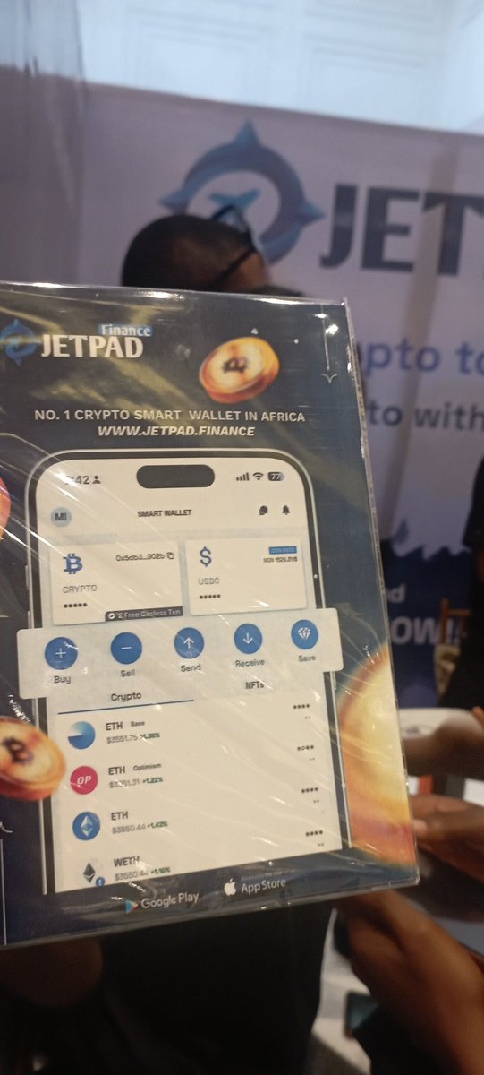 Currently at <a href="/anambraweb3conf/">Anambra Web3 Community</a> and it's really amazing here. Learnt about keypad today and it's an amazing concept.
#jetpadfinance
#Anambraweb3conference #Jetpadwithweb3conf

<a href="/Jetpad_finance/">JetPad Finance</a>
<a href="/val__blaze/">Val Blaze 🚀</a>
<a href="/Anambraweb3conf/">Anambra Web3 Community</a>