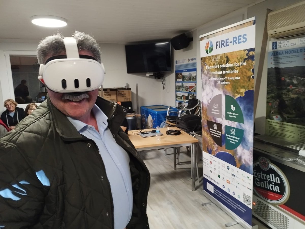 jpicos13's tweet image. Ayer en #Trelle (OU) participé en la jornada de divulgación de @FIRERESProject #Galicia @Xunta #LivingLab 
Buena gente haciendo buenas cosas