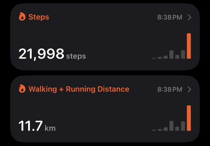 should i walk for another 2 steps?