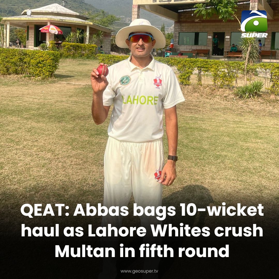 geosupertv's tweet image. Abbas&apos;s brilliance continues! 🙌😍

Read More: geosuper.tv/latest/50229-q…

#QeAT #MohammadAbbas