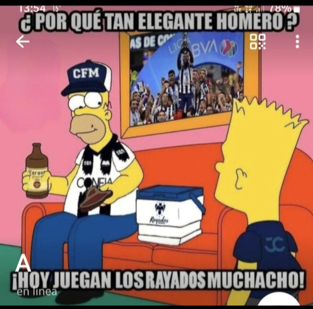 Hoy hay partido, Hoy juega Rayados del Monterrey ⚽️ 💙