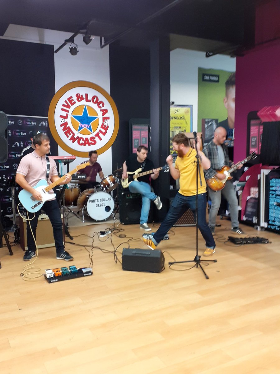 hmvNewcastle's tweet photo. WOW! @RebelCollar #LiveAndLocal, you just gotta check these guy's out.
#music #livemusic #gig #SaturdayVibes https://t.co/hhAA9bDbbN