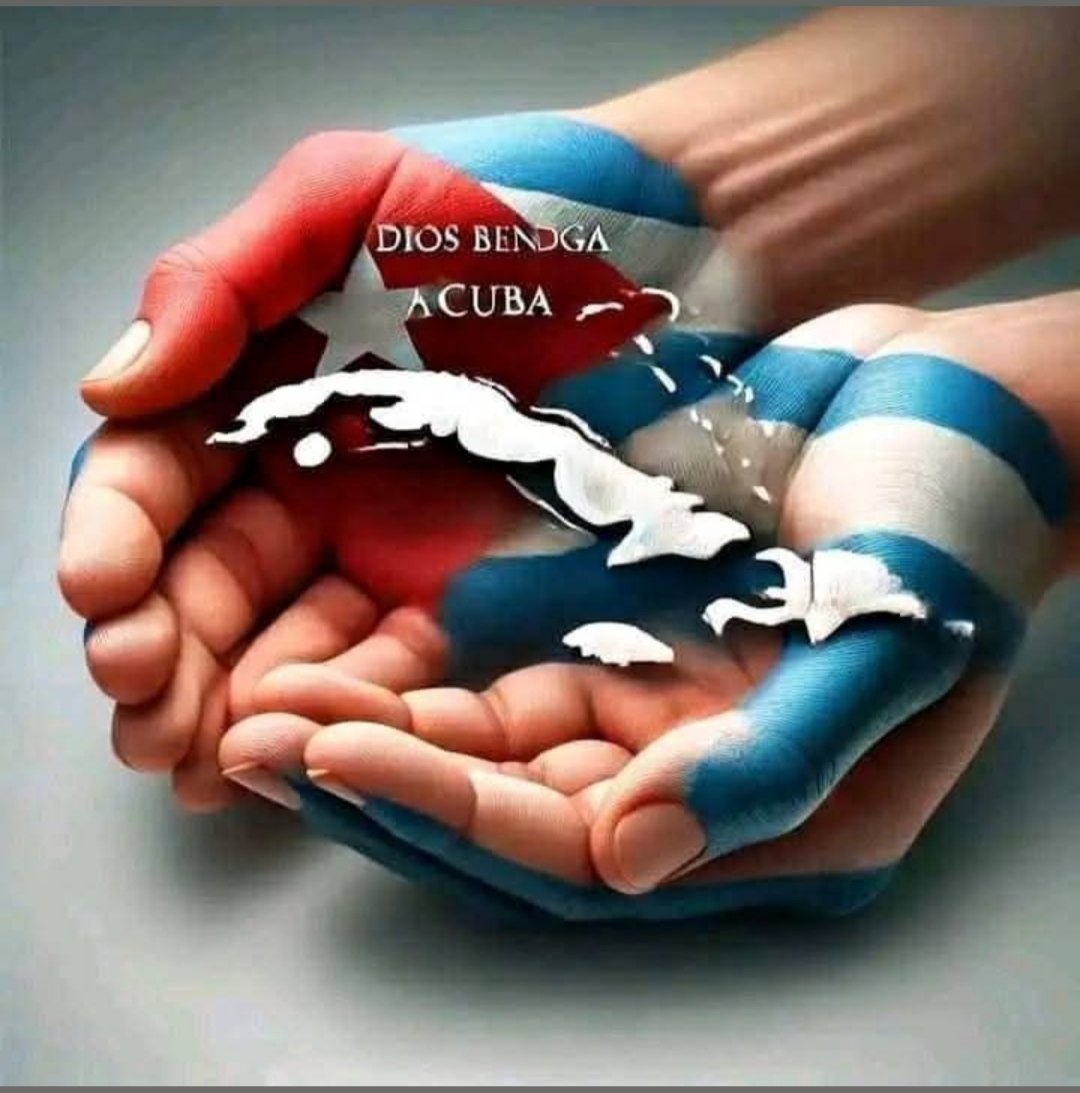 Cuba y nuestra bandera ❤️ 
"Habrá bandera más linda que la bandera cubana?, la amo con amor profundo, pues me parece hechicera, la más preciosa bandera, de las banderas del mundo"
José Martí 
#CubaEstáFirme
#TumbaElBloqueo 
#AquiNoSeRindeNadie
#DeZurdaTeam