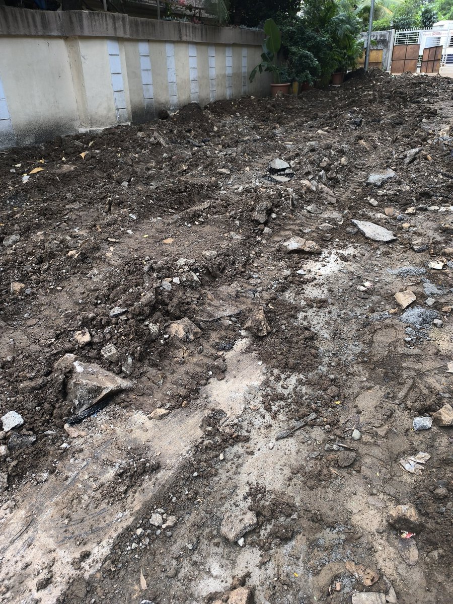 Probably the snail and tortoise are faster!

This is the plight of our road after a week of 'work' by <a href="/mybmc/">माझी Mumbai, आपली BMC</a> <a href="/mybmcWardRC/">Ward RC BMC</a> 

By the way, after paying all the municipal taxes, bills and 'Diwali'!