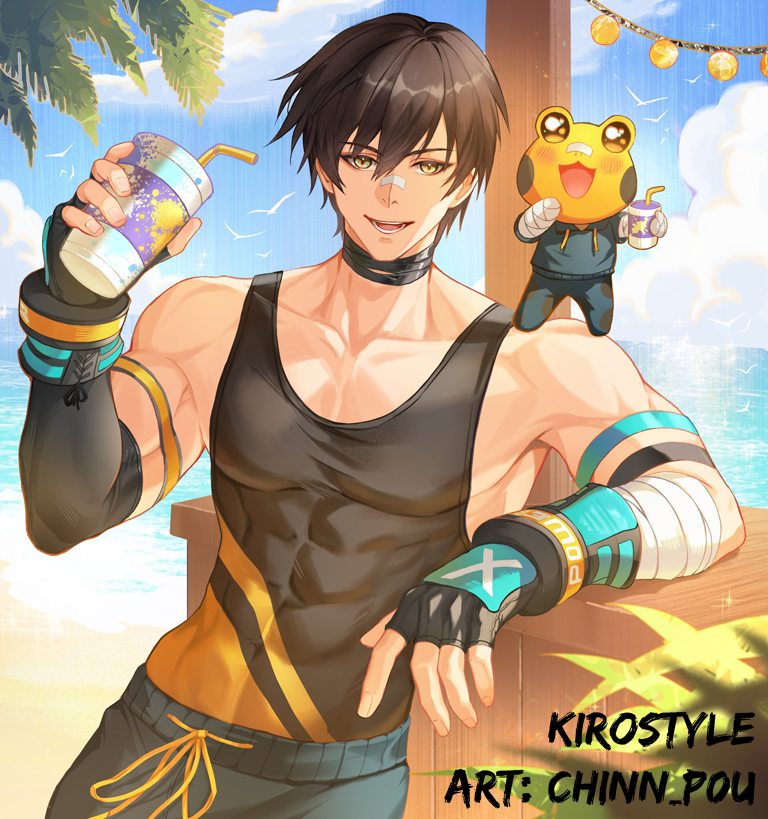 Kirostyle's tweet image. Take some time to relax with Kiro and Kirpy!
Incredible art by @Chinn_P0u! I really love how vibrant the colors look here. Thank you!
#Kirostyled