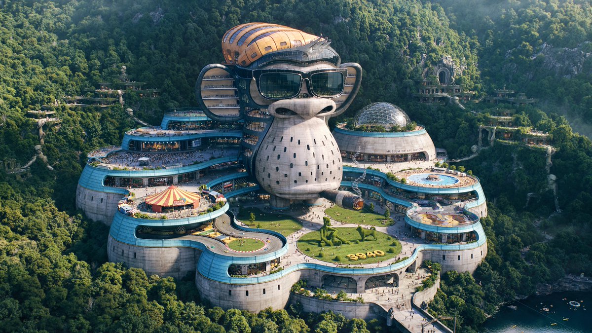 “3940 Monke Heights” - Open Edition on <a href="/bleverxyz/">Blever</a>. 

Mint: app.blever.xyz/drops/3940-mon…

I want to build this out in Unreal Engine for Otherside. I have infinite energy for this kind of stuff and think I can make a strong case for what a single person can do.

The NFT will give access