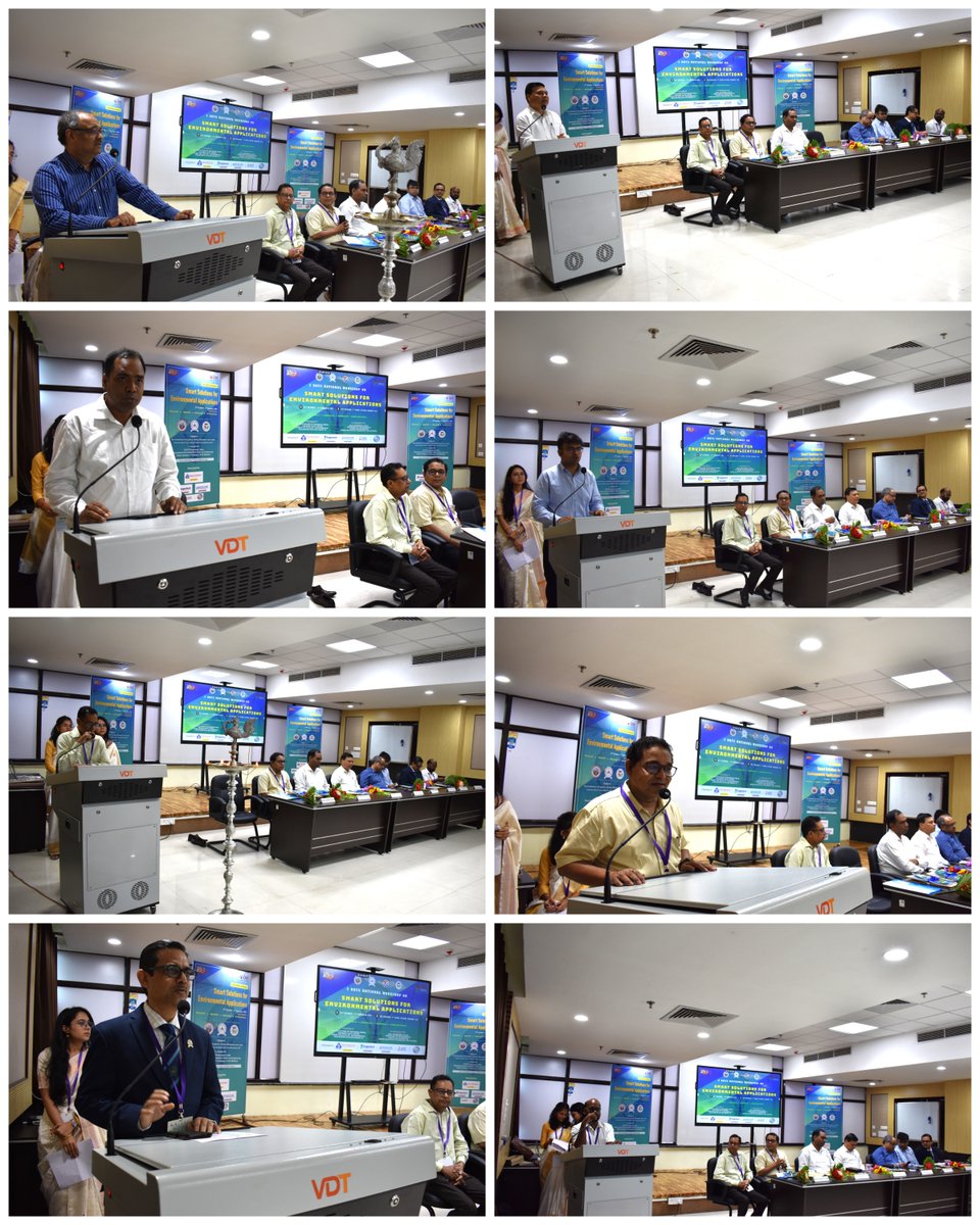 EnvisIit's tweet image. The 2-Day National Workshop SSEA 2025 inaugurated on 31.10.25. Organized by EIACP (PC-RP), Dept of ESE, @IITISM_DHANBAD &amp;amp; IEI Dhanbad Local Centre, bringing together experts, innovators &amp;amp; students to rethink sustainability through smart, green technologies.
@moefcc @EIACPIndia