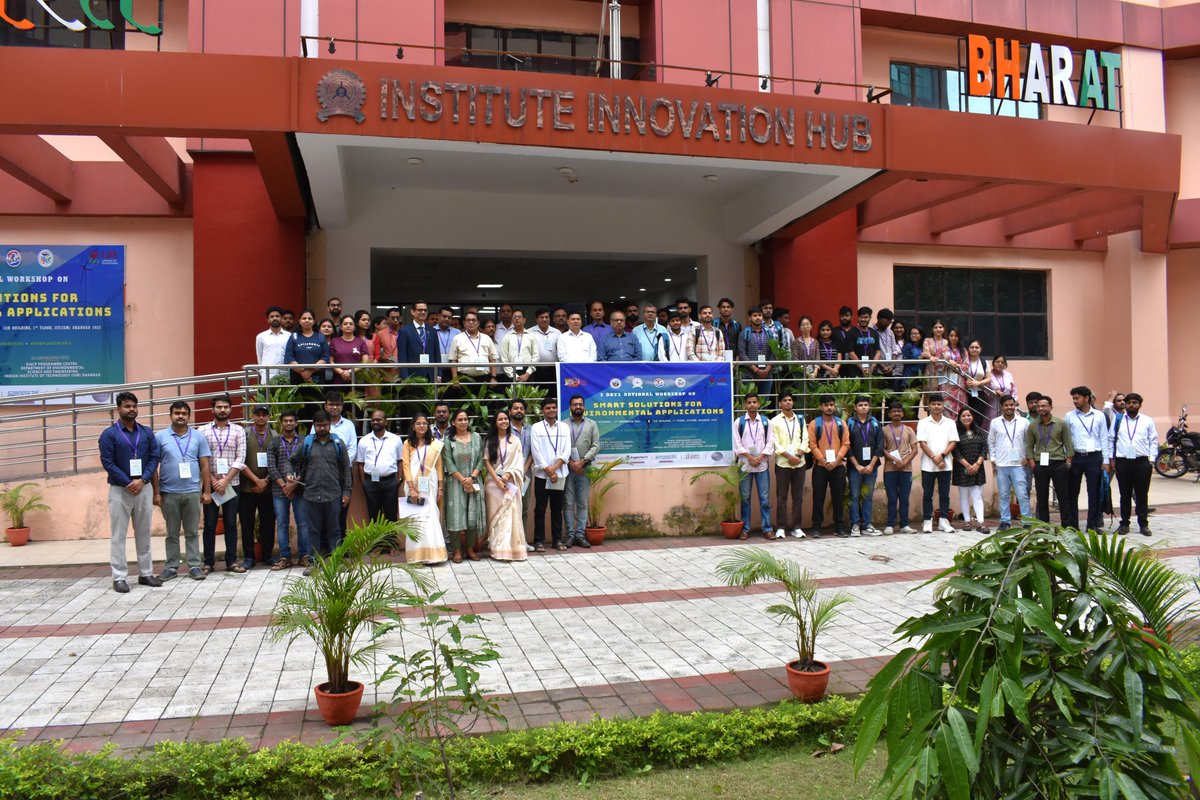 EnvisIit's tweet image. The 2-Day National Workshop SSEA 2025 inaugurated on 31.10.25. Organized by EIACP (PC-RP), Dept of ESE, @IITISM_DHANBAD &amp;amp; IEI Dhanbad Local Centre, bringing together experts, innovators &amp;amp; students to rethink sustainability through smart, green technologies.
@moefcc @EIACPIndia