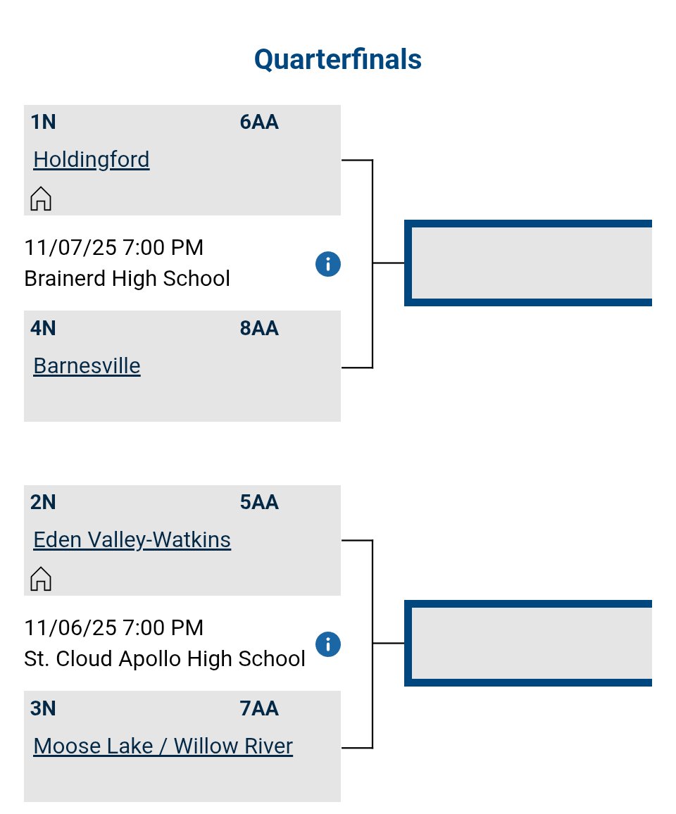 Jackson County Central football plays Caledonia as the top South seed at Orono High School on Saturday, November 8 with the kickoff at 7:00 p.m. 

Coverage will begin at around 6:30 on KKOJ