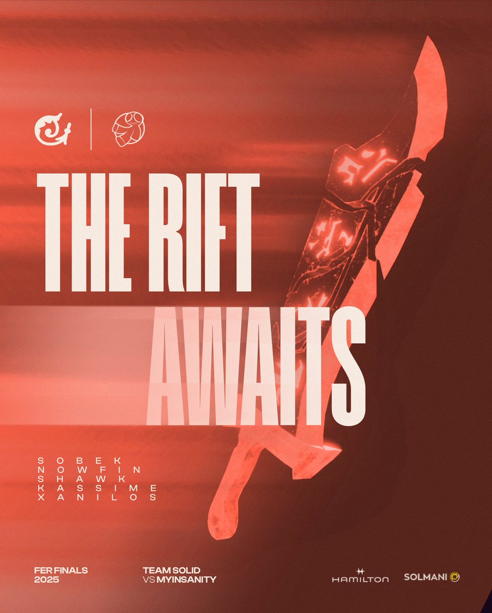 🥇 Après avoir obtenu de justesse le seed 1 du groupe, il est l'heure de gagner notre place en Finale !

⚔️<a href="/mYinsanityCH/">mYinsanity</a> 
📺twitch.tv/swissesports

#WeAreSolid🟣⚪️