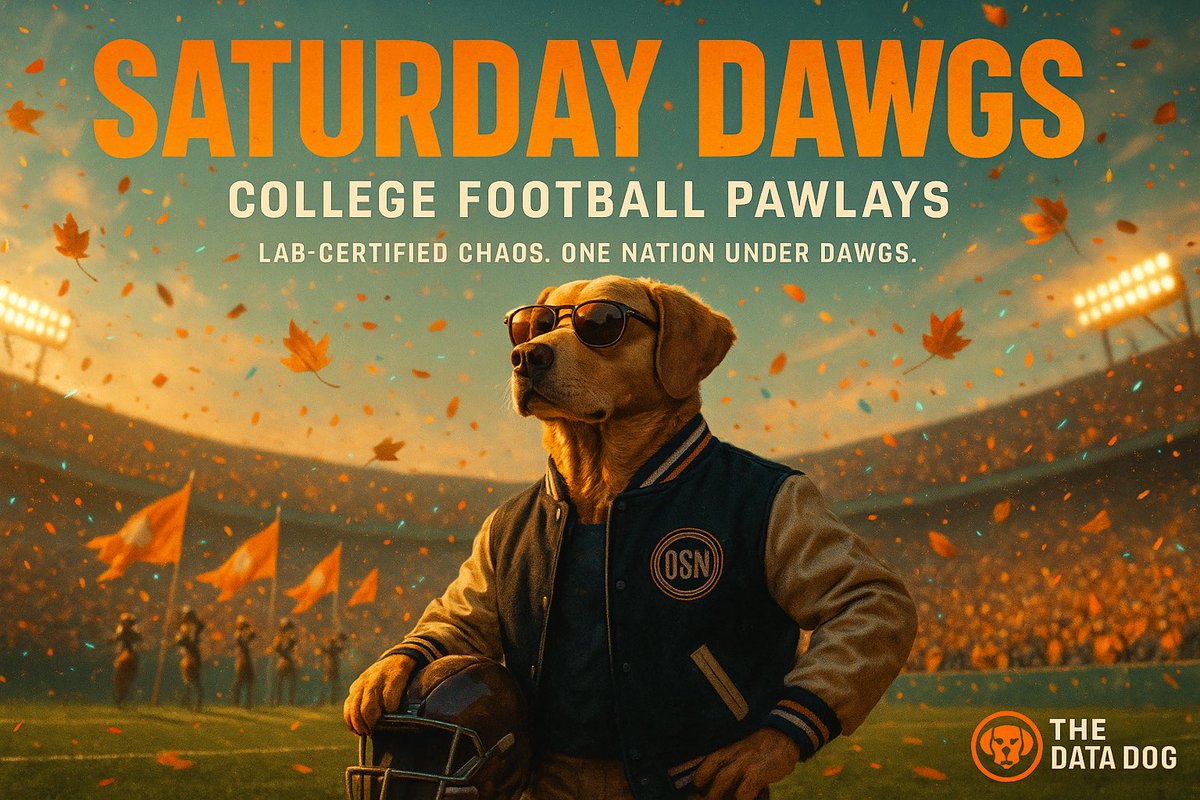 thedatadogpicks's tweet photo. ๐พ CHIPโS LAB (+185)
UGA vs FLA | ๐งช 20K sim | ๐ +23% EV
๐ง Stockton 200+ PASS
๐ช Bowens 40+ RUSH
๐ Frazier 30+ RUSH
๐ 69% sim hit โ Dawgs own the trenches.
โData > Drama. Steady paws win.โ
#CollegeFootball #CFB #SportsBetting #DataDogPicks https://t.co/dSg6vEGxzp