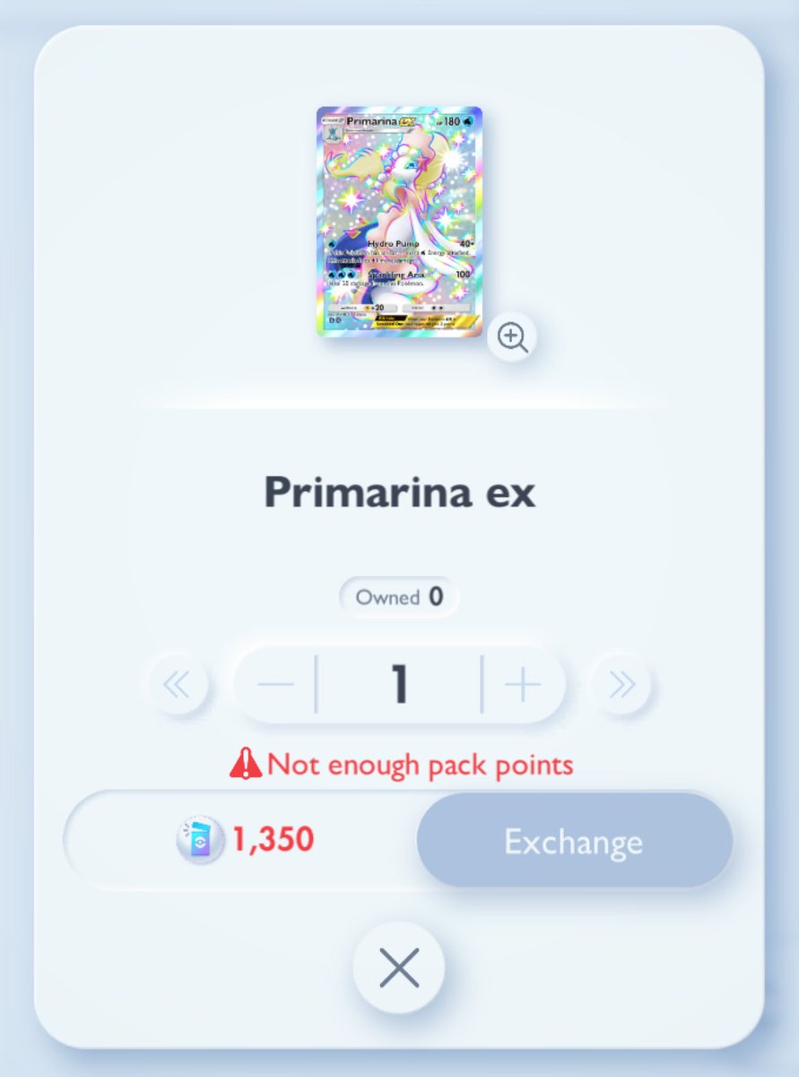 🫶🏻 shiny primarina pls

#PokemonTCGPocket