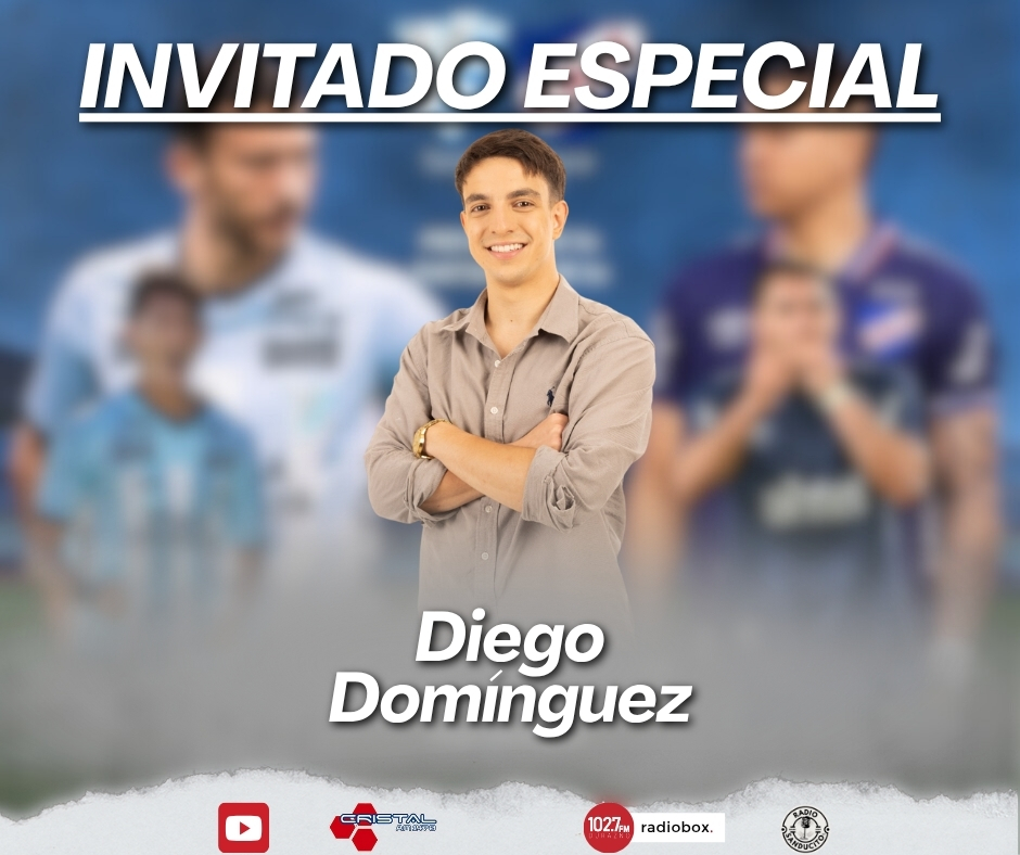 🎙️ Invitado especial: 𝐃𝐢𝐞𝐠𝐨 𝐃𝐨𝐦𝐢́𝐧𝐠𝐮𝐞𝐳

Hoy se suma a nuestra transmisión para vivir todo el fútbol uruguayo con su análisis y mirada periodística.⚽️

📍 En vivo por 𝐍𝐨 𝐕𝐚𝐥𝐞 𝐂𝐡𝐮𝐦𝐛𝐞𝐚𝐫
🗓️ ¡No te lo pierdas!