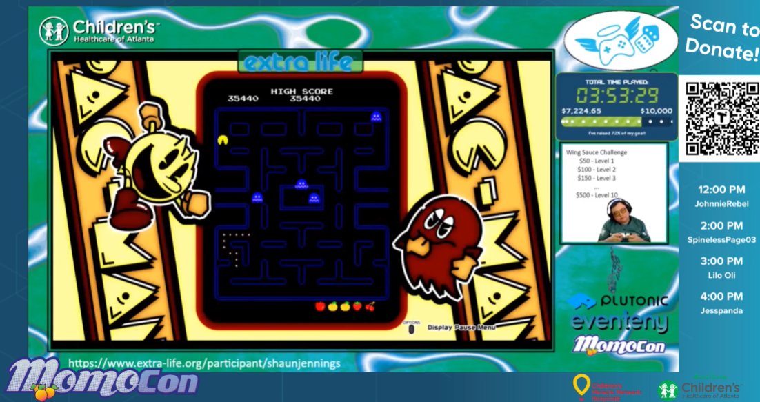 Live <a href="/ExtraLife4Kids/">Extra Life</a> 

Join the stream and watch legends game for a good cause! 

<a href="/childrensatl/">Children's</a> 

extra-life.org/teams/70642