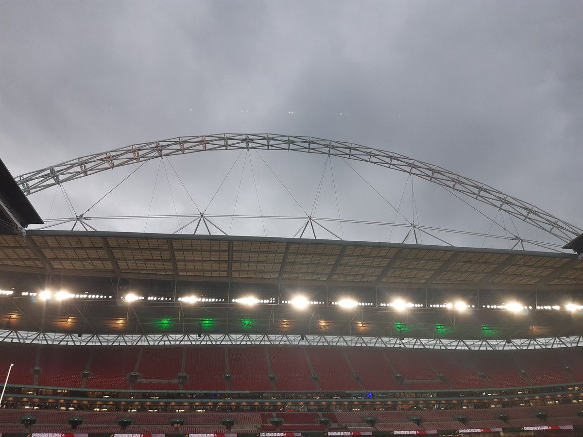 Afternoon from Wembley 🏉 
#SAvsJapan