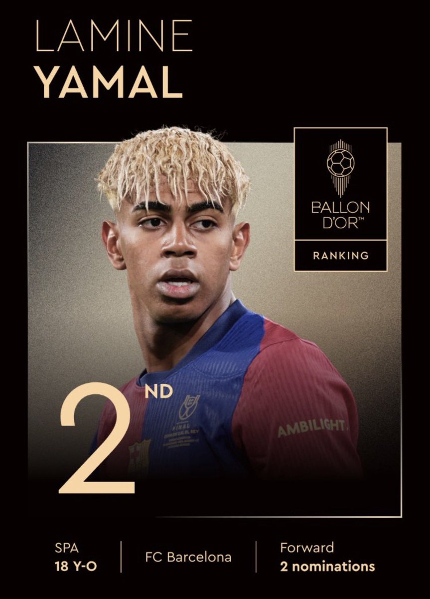 Lamine Yamal à 18 ans.