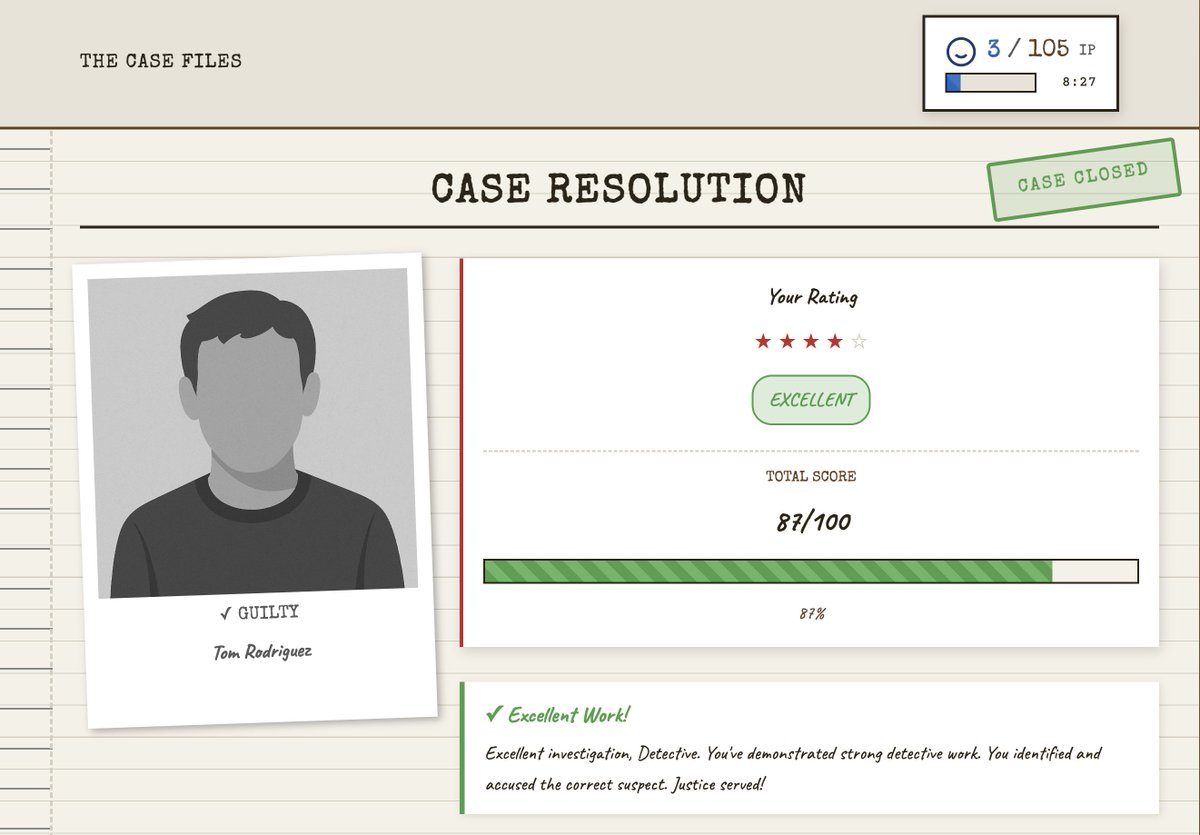 My friend Tom here is GUILTY AF!