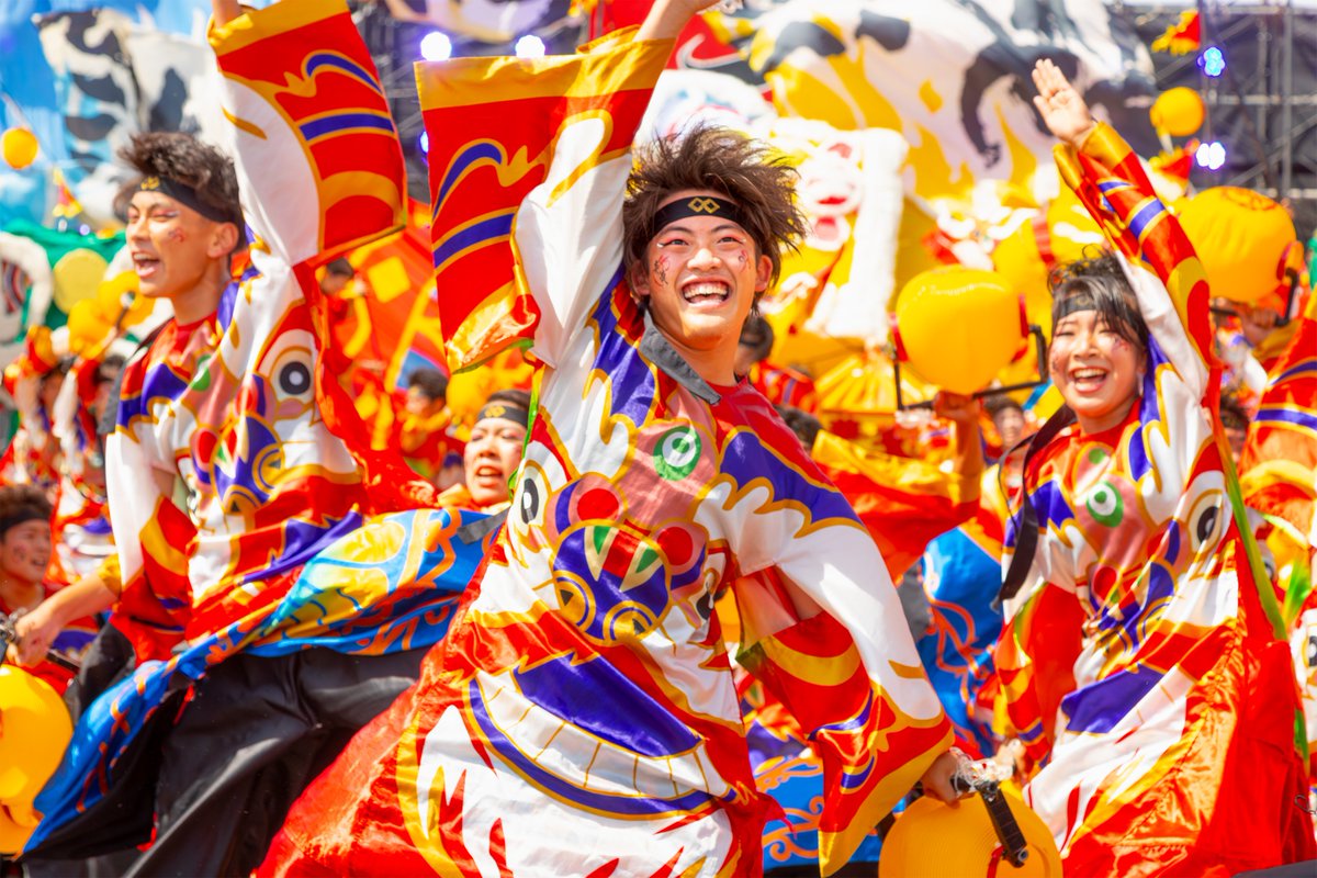 2025-09-28 こいや祭り
深北緑地 芝生広場 メインステージ

関学よさこい連 炎流 
 『灯、結ぶ街』神戸南京町 ＆ ルミナリエ

#炎流  #こいや祭り