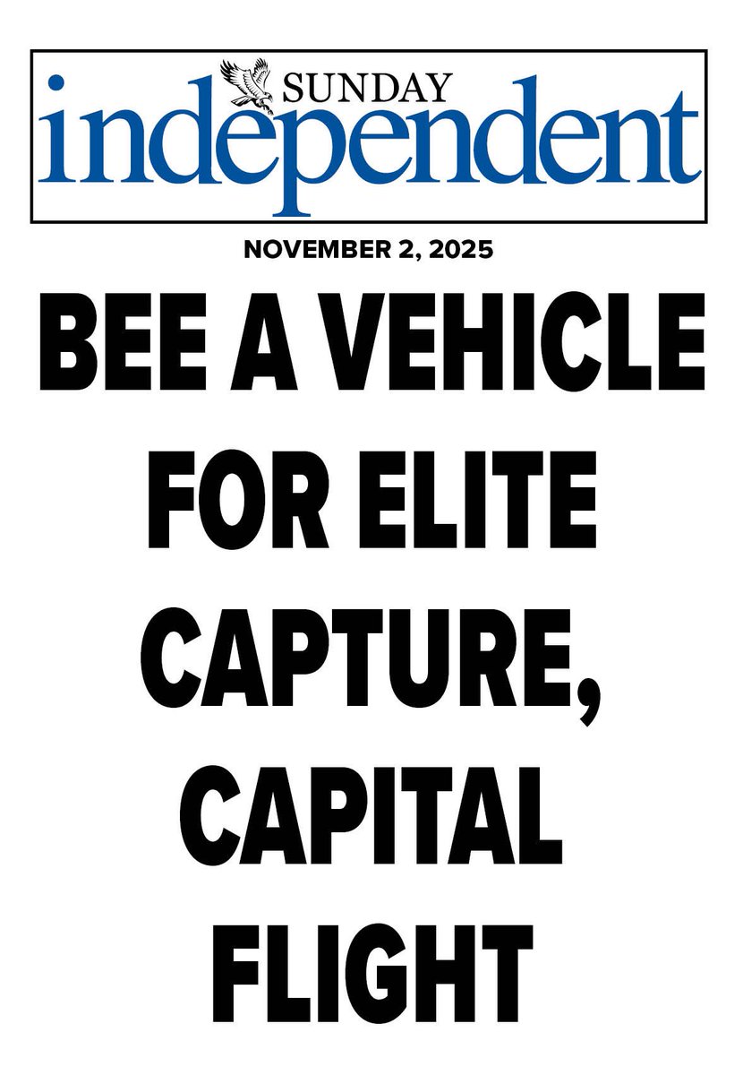 Sunday Indy has your Sunday covered with all the latest news for tomorrow. Get your copy of Sunday Indy at selected stores in Jhb.

In tomorrow’s edition:

🗞️ EMFULENI MAYOR DEMANDS SIU PROBE 

🗞️ BEE A VEHICLE FOR ELITE CAPTURE, CAPITAL FLIGHT

#SundayIndy