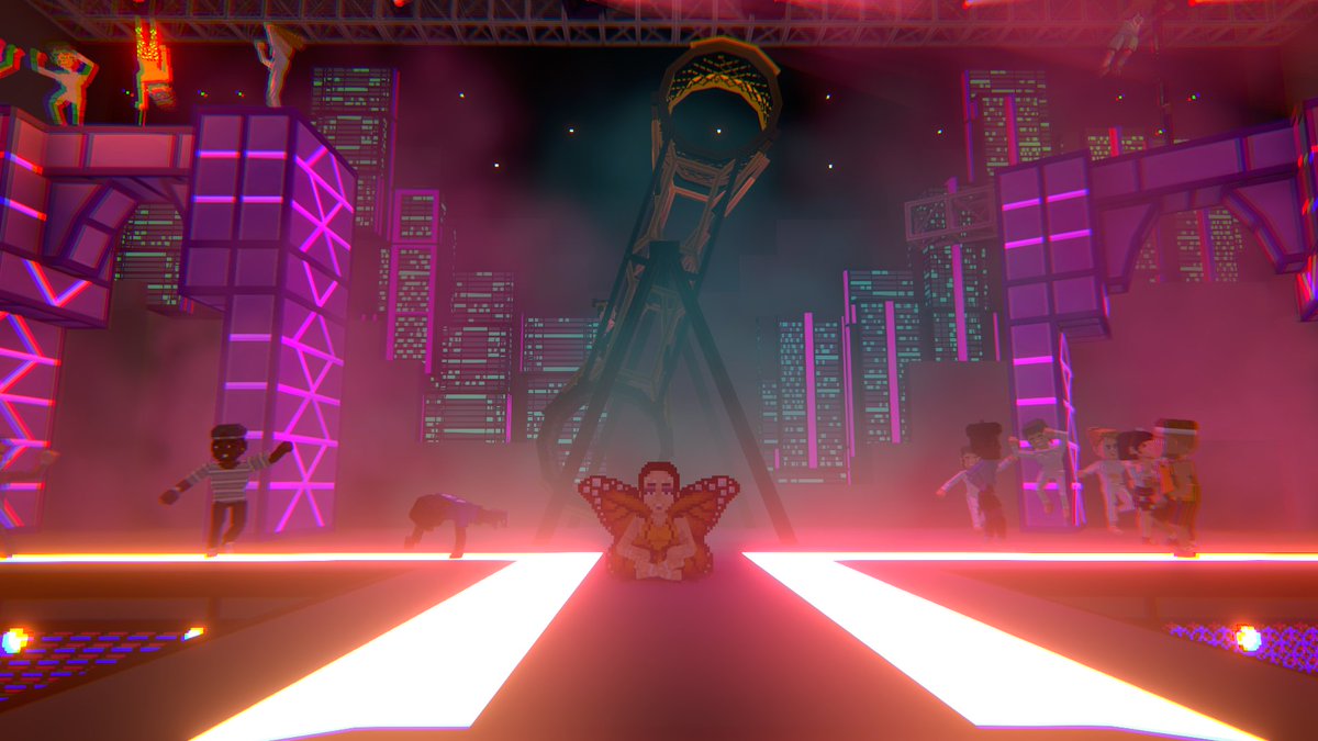 Defying physics in <a href="/TheSandboxGame/">The Sandbox</a>  tsbga.me/TheSandbox