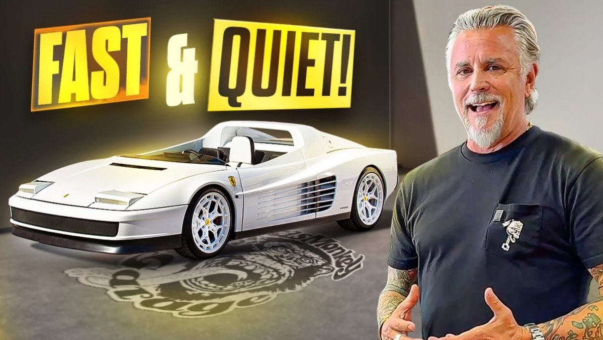 OutRunYT's tweet image. Get you some of that.. video!
youtube.com/watch?v=FUDPwK…
I sat down with the one and only @rrrawlings at @gasmonkeygarage to talk @ferrari , #EVconversion, and how he built one of the biggest automotive brands on the planet.
@sinjinvenegas @legacy.ev @emusclecars
