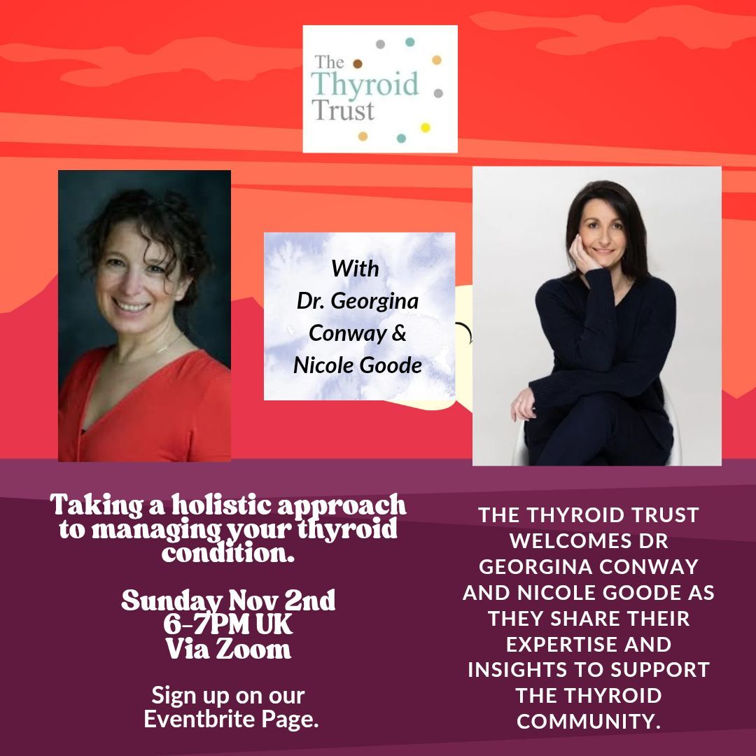 Join us tomorrow for our next online event with Dr Georgina Conway &amp; Nicole Goode!
Get tickets here: eventbrite.co.uk/e/taking-a-hol…
