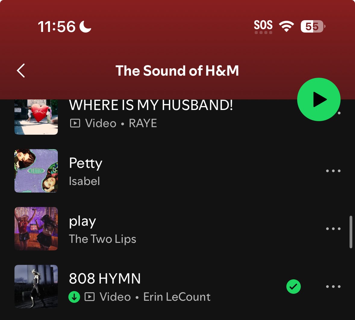 theflameofus13's tweet photo. erin in the h&amp;m playlist!! @erinlecount https://t.co/9EY7JqwQlh