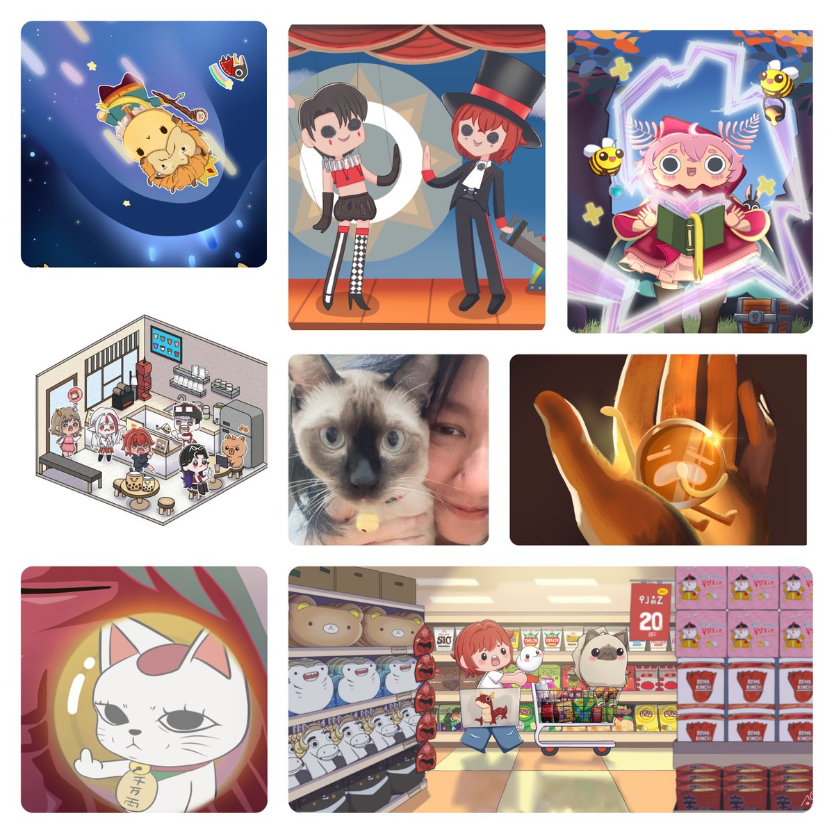 #InternationalArtistDay 2025 🐱🐱🐱🐱🐱🐱