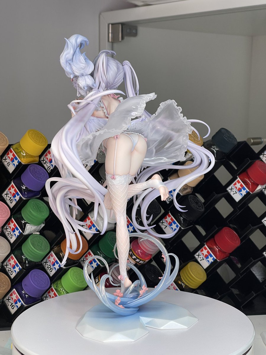 「Fate/Grand Order」概念礼装「ウィンズ・オブ・スプリング」💗#FGO 

レディ・アヴァロン&amp;フォウ

原型：<a href="/Hzzz__17/">Hzzz</a> 
涂装：我和咖音<a href="/zekaigk/">咖音</a>