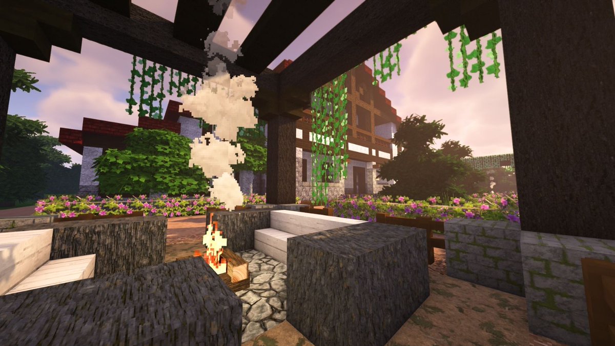 Minecrafteate's tweet image. A veces viene bien desconectar un rato. Construir en Minecraft me ayuda a relajar la mente y dejar a un lado las preocupaciones.
#Minecraft #minecraftbuilds #minecrafthouse #minecrafters #minecraftbuildings #minecraftbuild #minecraftbuilding