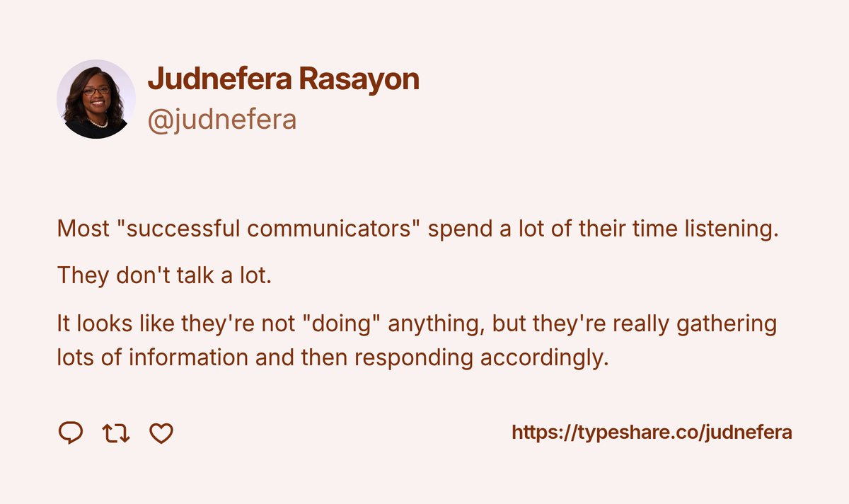 Judnefera's tweet photo. What successful communication really looks like. https://t.co/i77JibuDCt