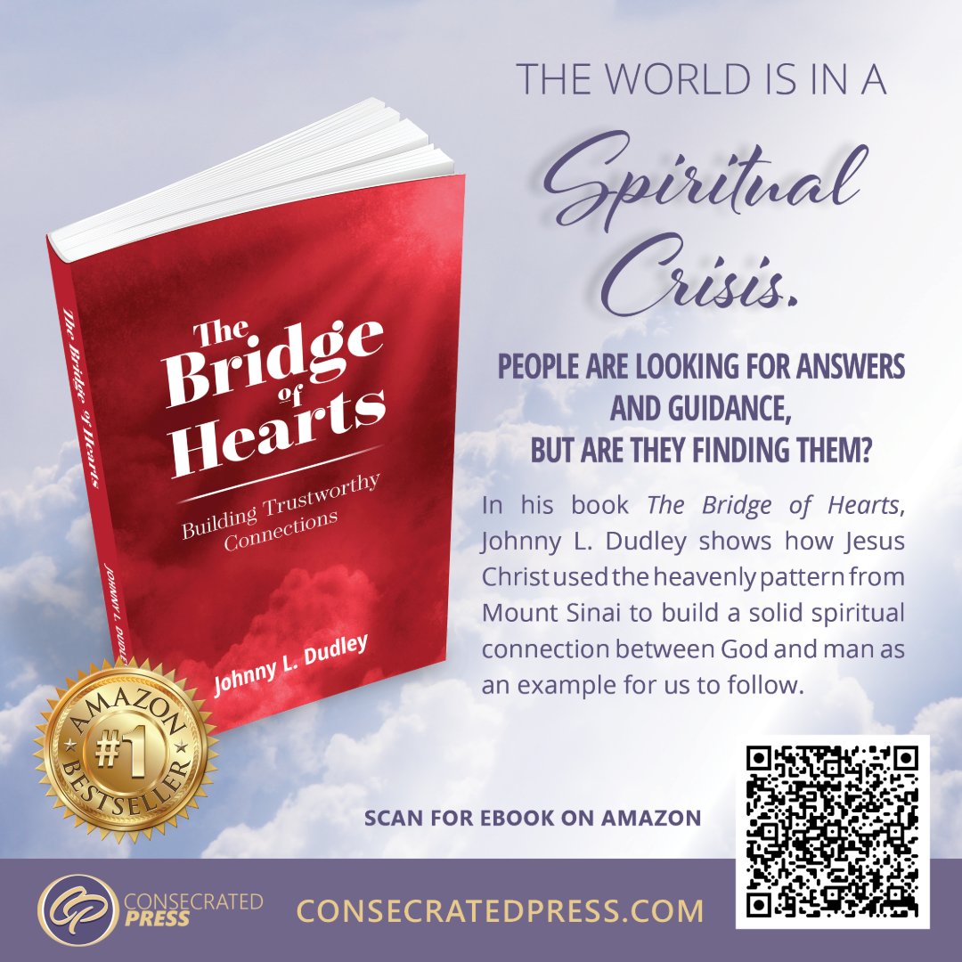 CPress_Books's tweet image. The World is in a Spiritual Crisis.
People are looking for answers and guidance, but are they finding them?
Buy Johnny’s eBook on Amazon. Scan the QR Code with your smartphone or visit Amazon: a.co/d/47gEdhU
#scripture #Quote #prayer#christianity #biblestudy #family