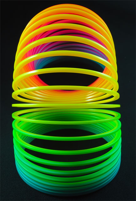 photos_dsmith's tweet photo. A #colourful #plastic #Slinky #toy taken as part of a #colour #series #challenge. #winner of a readers' choice #award. Shot in the @photos_dsmith #studio using @NikonEurope #PictureOfTheDay #oldtoys #closeup #macro #multicoloured #rainbow. More #images at https://t.co/VilcfnO0ps https://t.co/d2fhkBXAsW