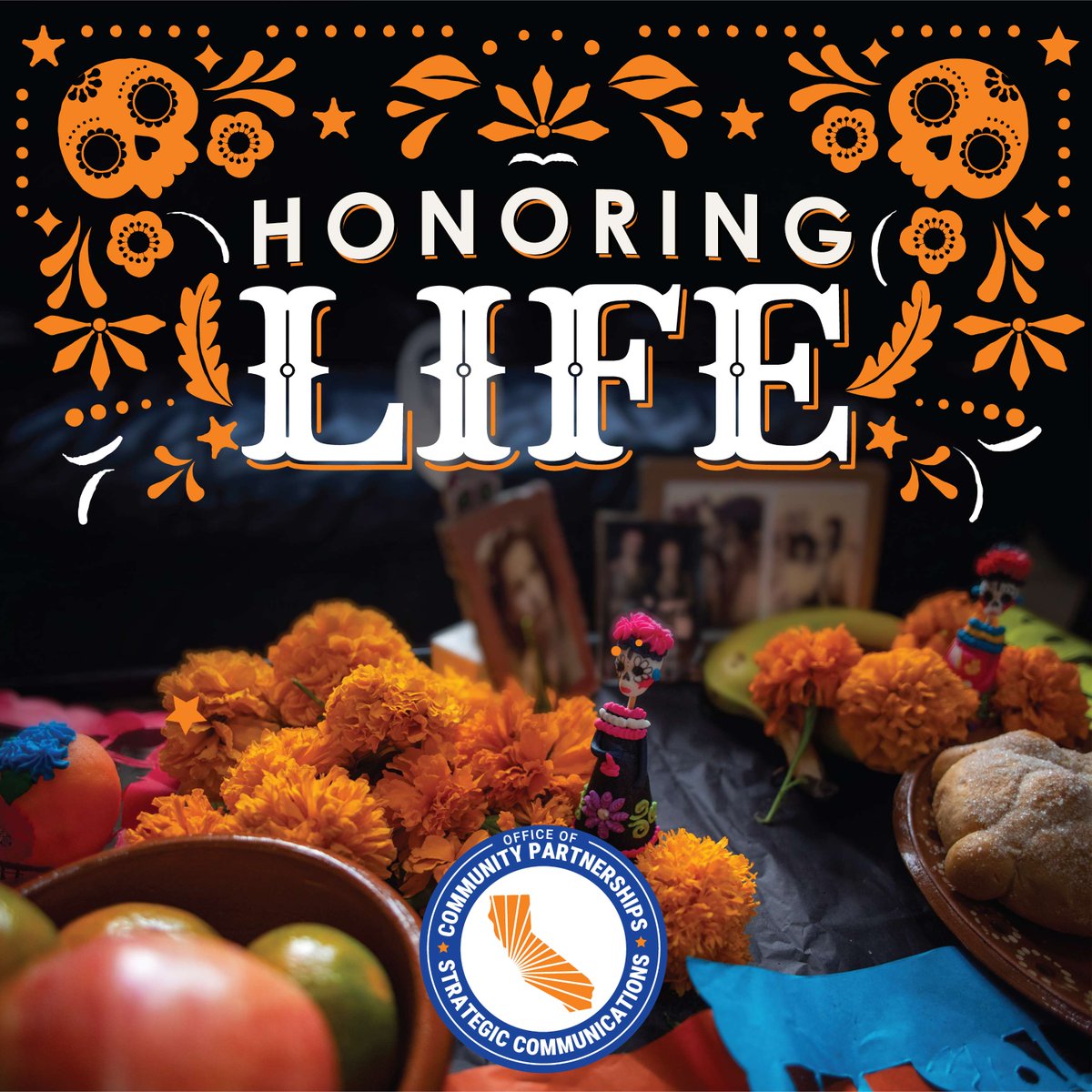 Día de los Muertos is a timeless tradition that honors and celebrates the lives of our loved ones who have passed. Across California, families and communities come together to keep their memory alive through tradition, art and connection.  #DiaDeLosMuertos #OCPSC