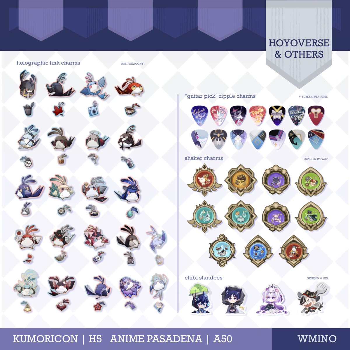 ✨ New catalog drop for #Kumoricon &amp; #AnimePasadena ✨
Find me at table H5 at #Kumoricon2025 and table A50 for #AnimePasadena2025🎃